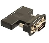 IO Crest SY-ADA31063 HDMI to VGA Adapter with Sound 1080P 1.4b Convert HDMI