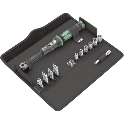 WERA 05130110001 Click-Torque A 6 Set 1, 2.5-25 Nm, 20 Pieces