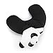 Satellas Panda Bear Neck Pillow/Stuffed Animal Travel Pal Perfect Travel Pillow for Any Age - Converts from Neck Pillow to Stuffed Animal