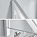 BESy Folding Clothes Hanger Adjustable Drying Rack Retractable Coat Hanger Home Storage Organiser Instant Closet, Wall Mounted with Screws,Matte Polished Aluminum(2 Packs)