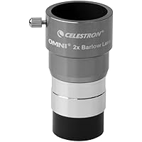 Celestron Omni 2X Barlow Lens