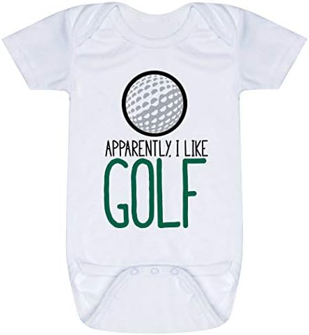 ChalkTalkSPORTS Golf Baby & Infant Onesie | Apparently, I Like Golf