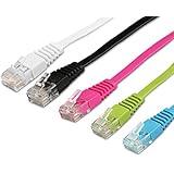 IYAYA Cat5 Ethernet Patch Cable-RJ45 Connector - 5 Colors, 5 Feet
