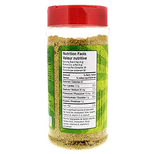 Parma! Vegan Parmesan Garlicky Green, DairyFree, SoyFree and Gluten