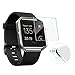 ivoler [2 Pack] [Tempered Glass] Screen Protector for Fitbit Blaze, [0.2mm Ultra Thin 9H Hardness 2.5D Round Edge] with Lifetime Replacement Warranty