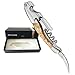 Waiters Corkscrew -WBSEos Best Stainless Steel Wine Opener Rosewood Handle Bottle Opener and Foil Cutter For Sommeliers, Waiters and Bartenders Around the World