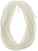 Homeford Solid Deco Flex Mesh Tube for Wreaths, 8mm, 15 Yards, Iridescent White