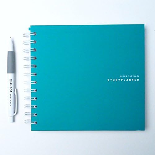 6month Study Planner With AHZOA Pencil And Translation Paper About Korean Subtitles (Mint)