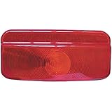 Fasteners Unlimited 89-187 Red Replacement Lens for Compact Tail Light