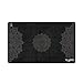 Yoga Design Lab | The Hand Towel | Premium Non Slip Hand Towel | Designed in Bali | Colorful Eco Printed + Quick Dry + Soft | Hot Yoga, Bikram, Ashtanga, Sport, Barre, Travel (Mandala-Black)