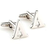 Initial Cufflinks (Alphabet Letter) by Men's Collections