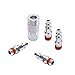 WYNNsky Industrial Type 5 Piece coupler and plug kit w/Storage Case