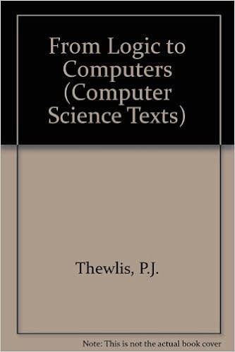 From Logic To Computers Computer Science Texts P J - 