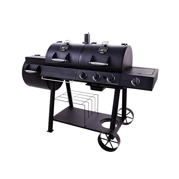 Oklahoma-Joes-CharcoalLP-GasSmoker-Combo