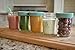 Sage Spoonfuls Glass Snack Jars Glass Baby Food Storage Containers - 2 8-Ounce Reusable Jars - Dishwasher-Safe, Free of BPA, Phthalate, Lead, and PVC