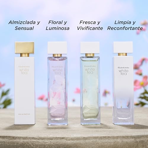 Elizabeth Arden - Chá Branco Eau Florale Eau de Toilette, Perfume Feminino e Delicado, com Notas Florais e Ingredientes Refinados, Perfume Feminino - 100 ml