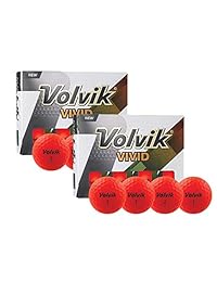 PlayBetter Volvik - Pelotas de golf de colores vivos mate de alta calidad, varios paquetes