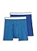 Jockey Men's Underwear Pouch Boxer Brief - 2 Pack, Blue, L