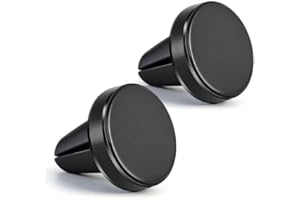 Magnetic Phone Holder for car【2 Packs 】【Strong Magnet】phone holders for your car phone holder Mount for Car【4 Metal Plate】Uni