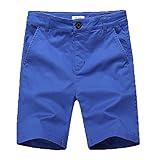 KID1234 Boys Beach Casual Short pants Boys' Cargo Shorts(blue,8)