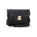 Outtop Messenger Bag Cross Body Hobo Handbag Tote Shoulder Bags for Women Girl (Black)