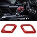 Voodonala Red Gear Shifter Head Deacorative Trim for Ford F150 2015 2016 2017