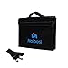 Noiposi Fireproof Document Bag,JUNDUN Fire and Water Resistant Money Bag(15