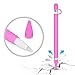 Haluoo Silicone LED Case for iPad Pro Apple Pencil, Soft Grip Apple Pencil Accessories Case Cover Sleeve Skin with Cap Keeper Holder for iPad Pro Apple Pencil (Pink)thumb 3