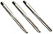 Union Butterfield 1528S(UNC) High-Speed Steel Hand Tap Set, Uncoated (Bright) Finish, Round Shank with Square End, 3-Piece (1 Taper, 1 Plug, 1 Bottoming Chamfer), H2 Tolerance, 6-32