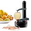 Pelador Y Cortador Automático De Manzanas Y Patatas - Acero Inoxidable, Cuerpo ABS