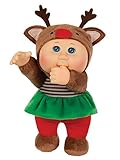 Cabbage Patch Kids 9 Inch Collectible Holiday Helpers Softbody Cuties Doll, Holly Reindeer