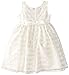 Jayne Copeland 2-6x Little Girls' Shadow Stripe Organza Dress