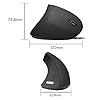 Anker® Ergonomic Optical USB Wired Vertical Mouse 1000 / 1600 DPI, 5 Buttons