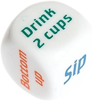 Little rock Funny Drinking Sip Dice Roll Decider Game Party Bar Pub Club Toy Gift 3Pcs/Set