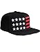 SSLR Men's Star Custom Embroidered Patch Flat Bill Caps