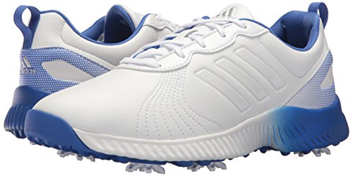 adidas Women's W Response Bounce Golf Shoe, FTWR White/hi-res Blue, 9 Medium US