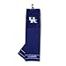 Team Golf NCAA Kentucky Wildcats Embroidered Golf Towel Embroidered Golf Towel, Checkered Scrubber Design, Embroidered Logo