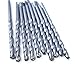 Masonry Drill Bits 3/16 in.x 3-1/2 in. Carbide Tip Flat Shank Drill Concrete Stone Bricks-10Pcs