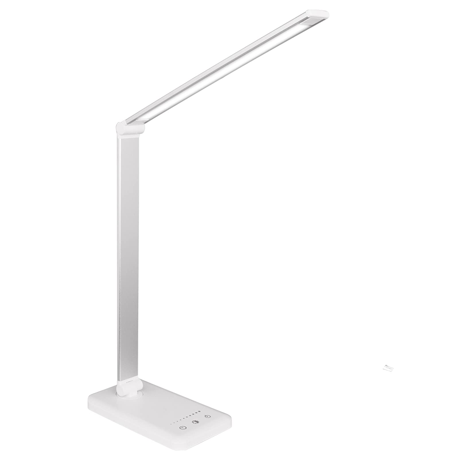 デスクライト LED テーブルランプ 省エネ 電気スタンド 目に優しい 省エネ 学習机 テーブルスタンド 充電式 卓上ライト 多角度調整可能 デスクランプ スタンドライト タッチセンサー5段階調光 5段階調色500ルーメン USBポート付け読書 勉強 仕事 メモリタイマー機能搭載 折り畳み式