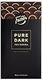 2 Bars x 95g of Fazer Pure Original Finnish Dark Chocolate 70% Cocoa (Suomi)
