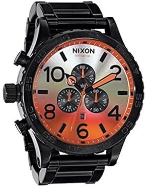 51-30 Chrono All Black/Sunrise Watch A083-580