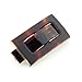 Parcelona French Buckle Rectangular Tortoise Shell Brown Celluloid Acetate Durable Fashion Styling No Slip Grip Hair Clip, Women Hair Accessories Hair Clip Barrette, Made in France