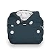 Thirsties Natural Newborn All In One Cloth Diaper, Snap Closure, Midnight Blue (5-14 lbs)