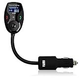 Vafru Universal Wireless Car  Bluetooth FM Transmitter Modulator Radio Adapter Car Kit for Handsfree Calling & Music With Charging Port