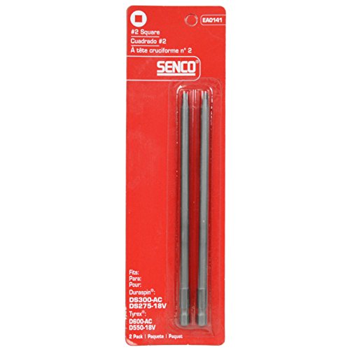 Senco EA0141 #2 Square Bits - Duraspin Technology Integrated Auto-Feed Screw System