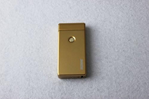 Best Double Arc USB Gold Electric Rechargeable Arc Lighter, Enji Prime, spark At The Push Of a Button, Flameless, Windproof, Eco Friendly &amp; Energy Saving