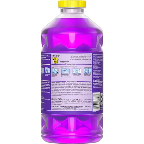 CLOROXPRO PINE-SOL MULTI-SURFACE CLEANER, ALL PURPOSE CLEANER, LAVENDER CLEAN, 80 FLUID OUNCES (PACKAGE MAY VARY)