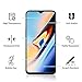 [2-Pack] Pulen OnePlus 6T Screen Protector 2018,Full Screen Coverage Anti-Scratch Less Fingerprints Easy Installation 9H Tempered Glass Film for OnePlus 6T(Black) (Black, Glass)