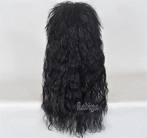 Kadiya Long Curly 80s Punk Rock Star Rocking Dude Rocker Pop