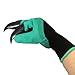 Waterproof Garden Genie Gloves with Fingertips Claws Quick Easy to Dig and Plant Safe for Rose Pruning